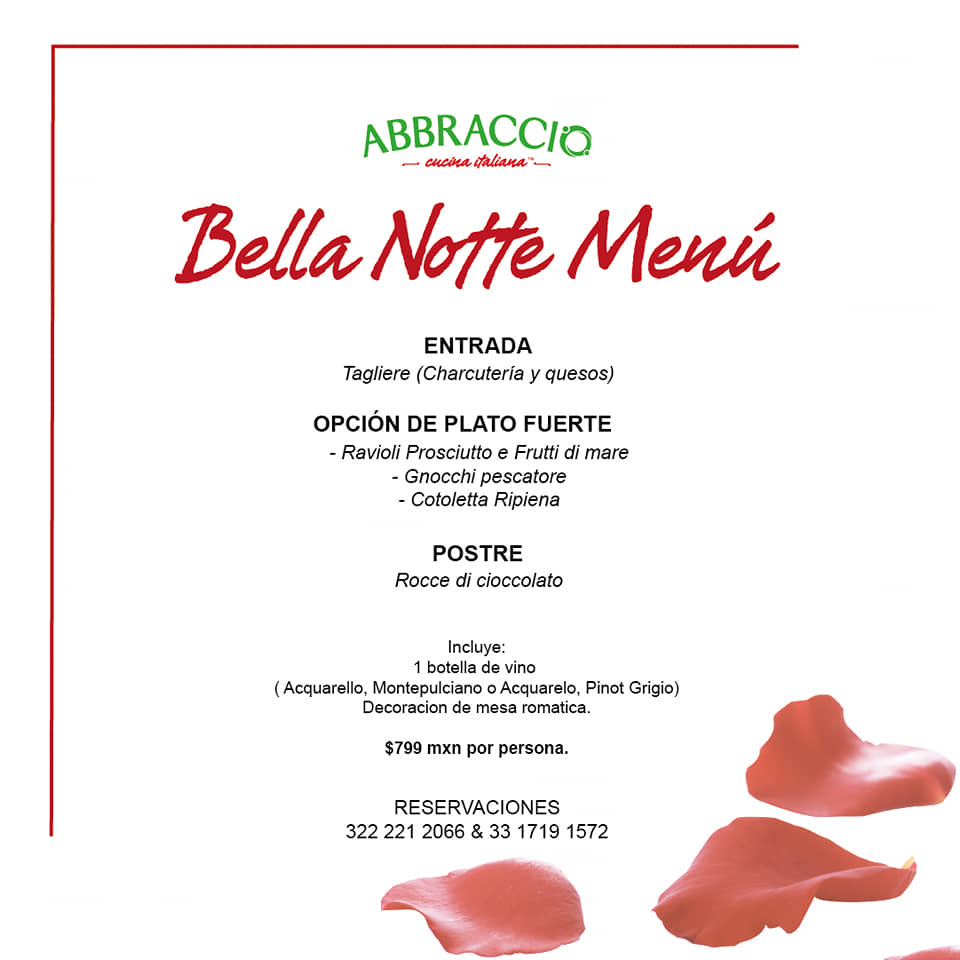 Abbraccio · Cucina Italiana